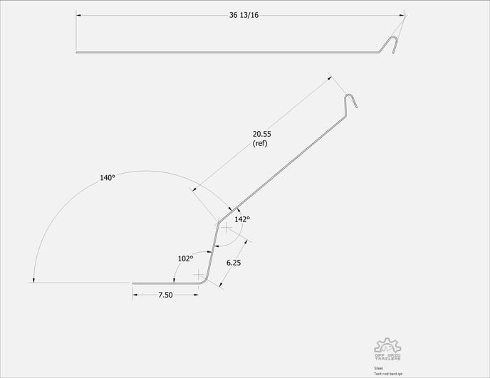 Tent rod bent v2